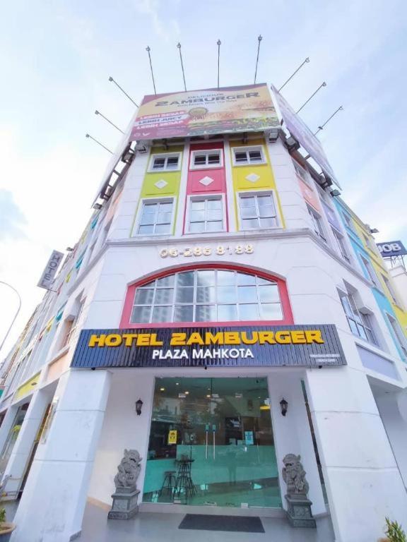 Hotel Zamburger Plaza Mahkota Malakka Dış mekan fotoğraf